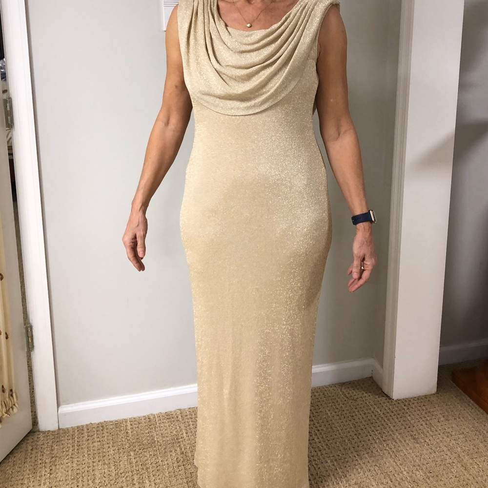 Gold gown